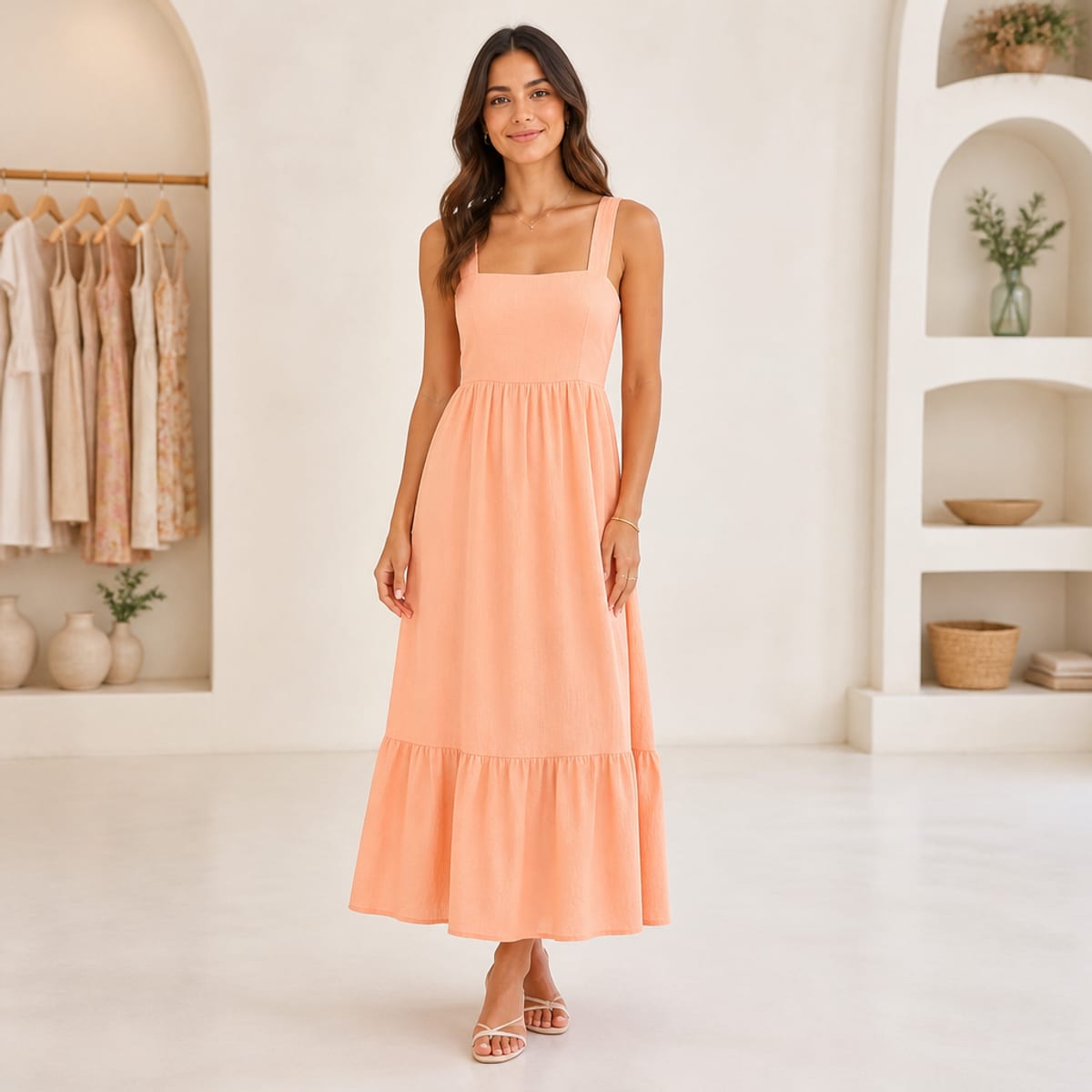 Vestido Melocotón