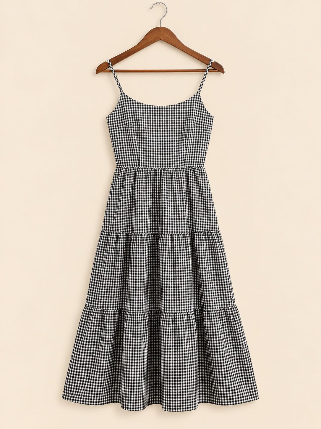 Vestido Tirante Cuadros